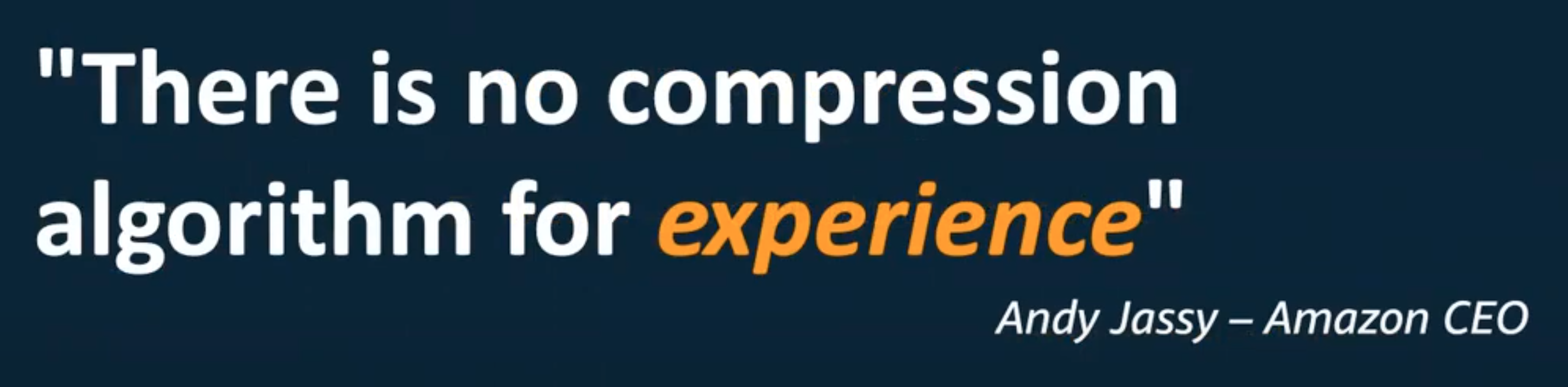 Andy Jassy Quote