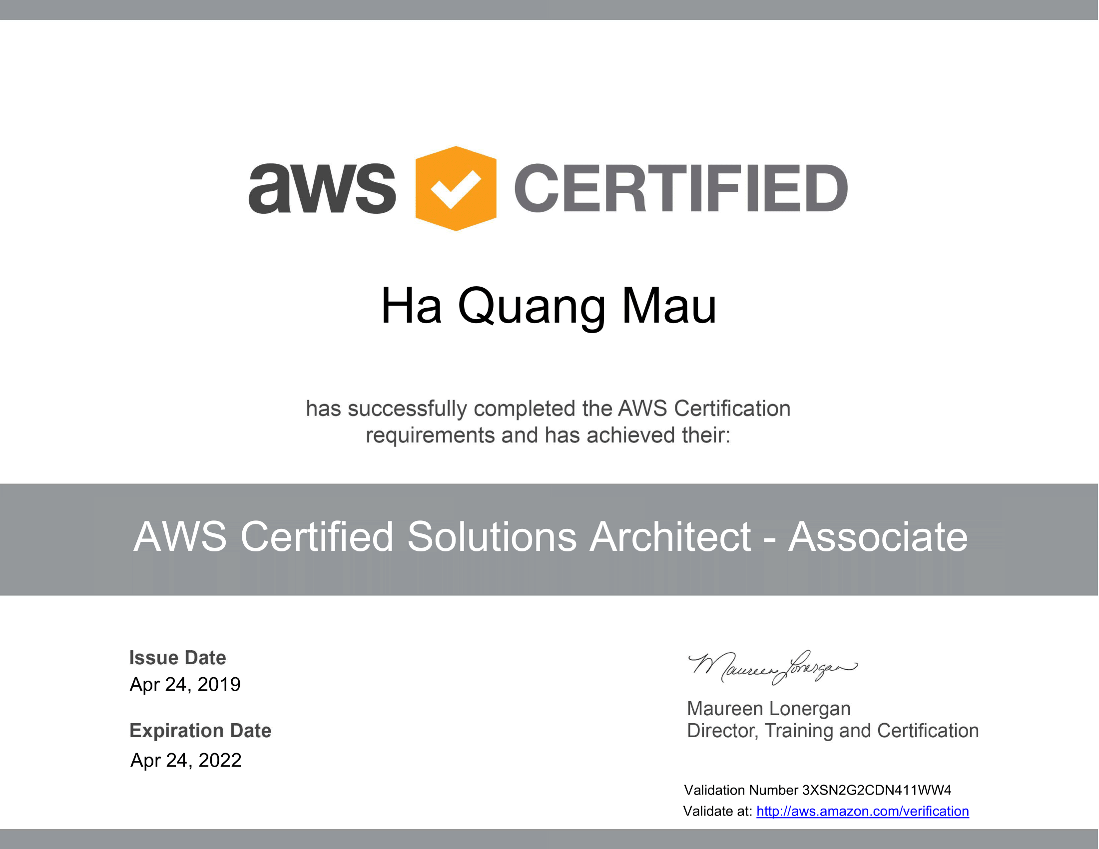 AWS Certified SysOps Administrator – Associate