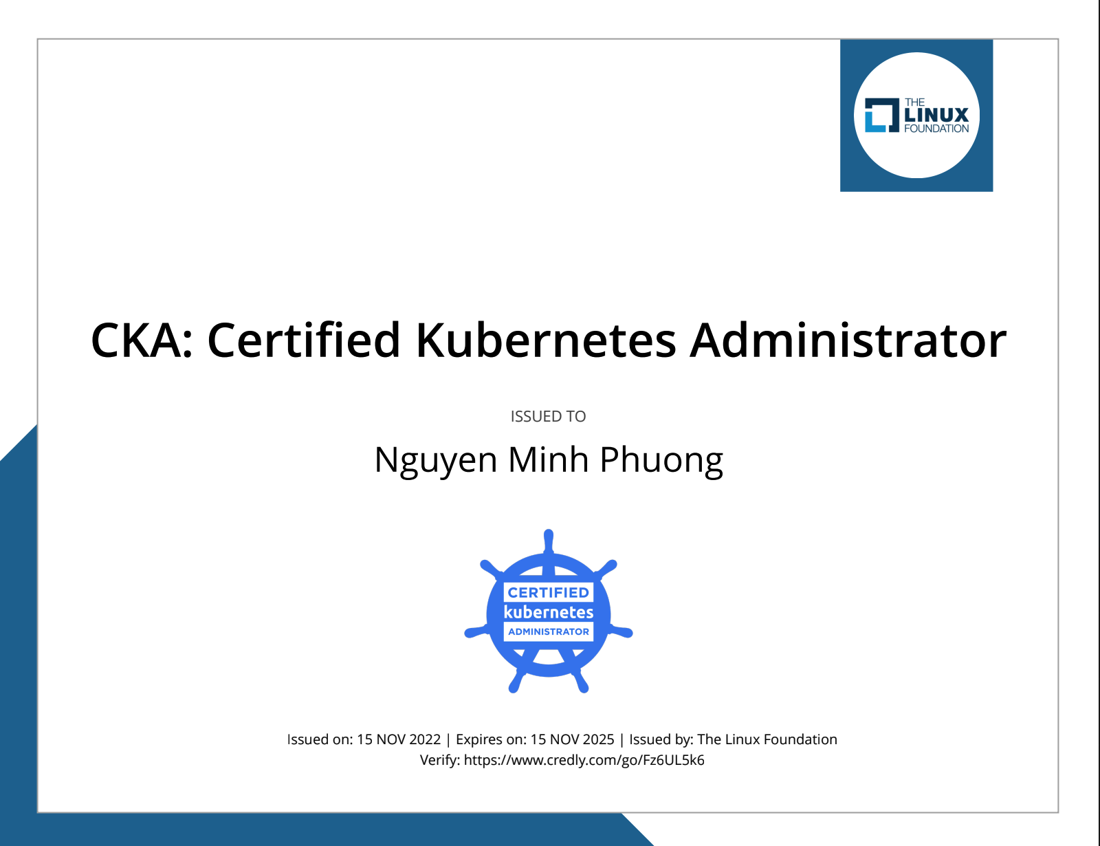 CKA: Certified Kubernetes Administrator