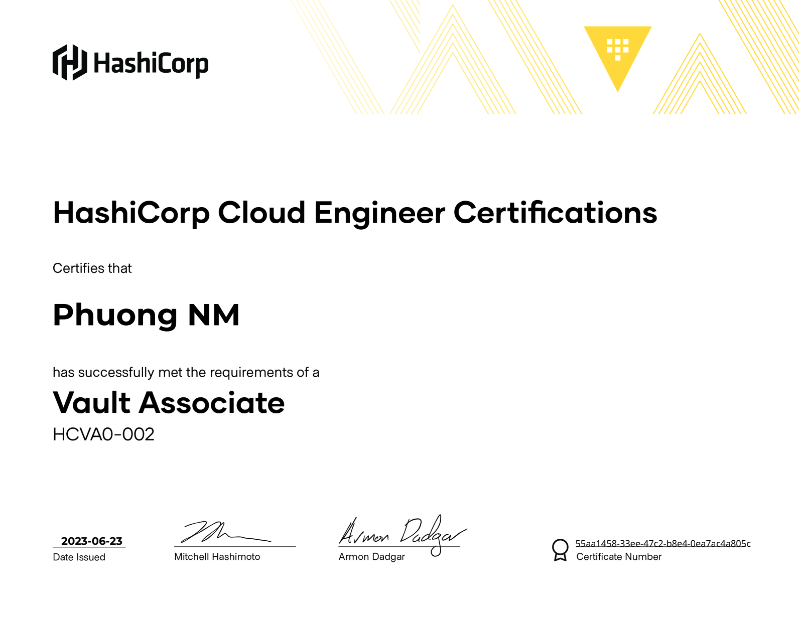 HashiCorp Certified: Vault Associate
