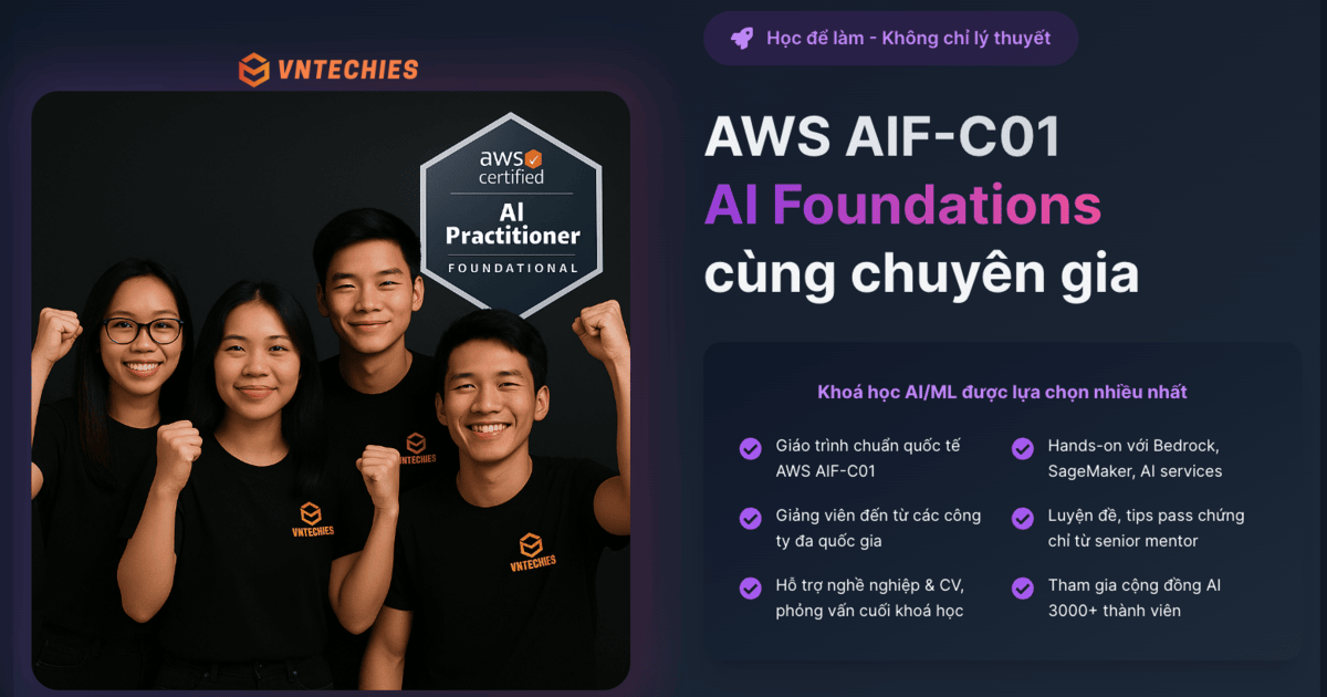 Khoá học AWS Certified AI Practitioner (AIF-C01)