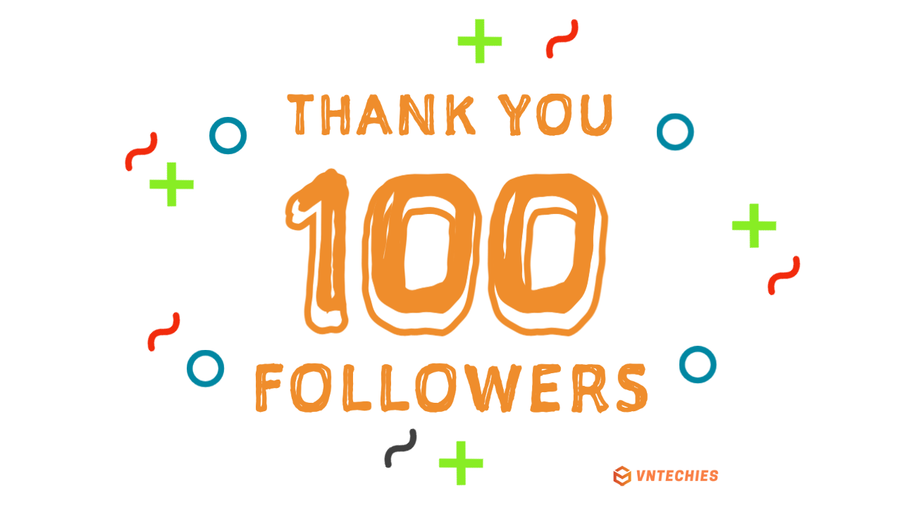 MILESTONES - 100 followers